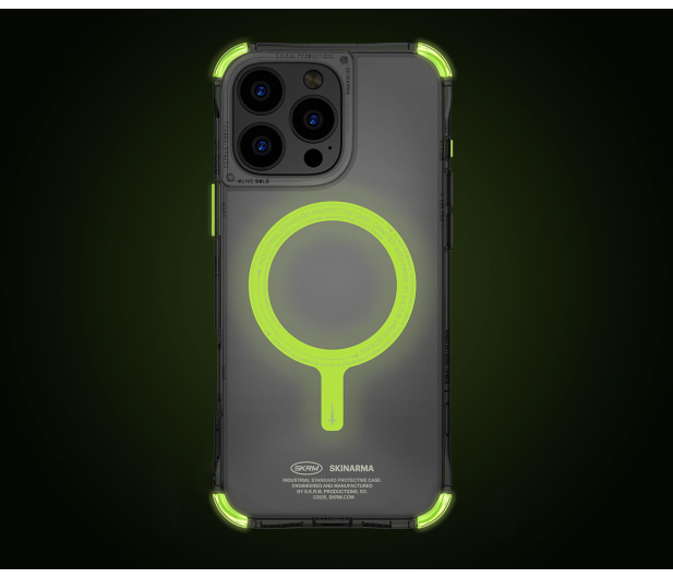Skinarma Saido do iPhone 16 Pro Max 6.9" Magnetic Charging green - 1316928 - zdjęcie 5